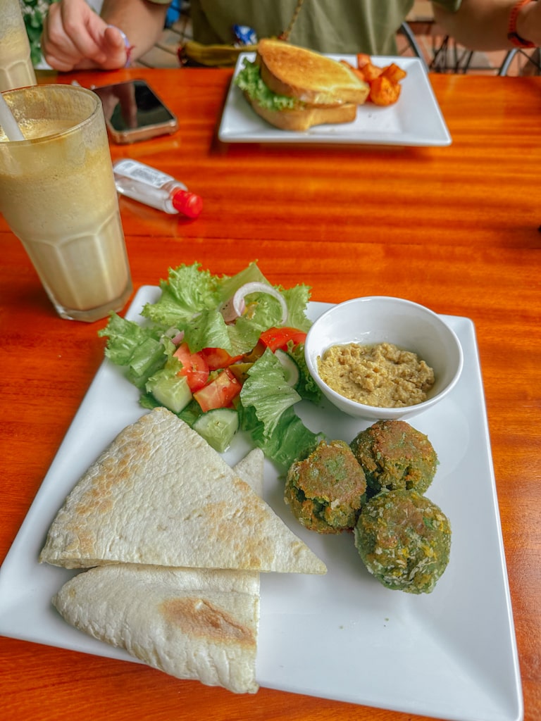 Falafel at Treehouse Cafe, Phong Nha