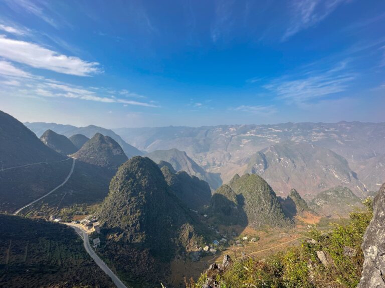 The famous Ma Pi Leng Skywalk viewpoint on Day 2 of the Ha Giang loop