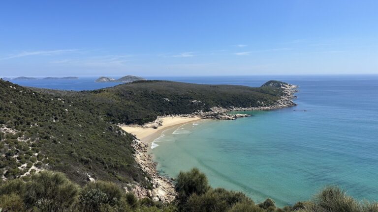 Island of Tongue Point at Wilson's Prom