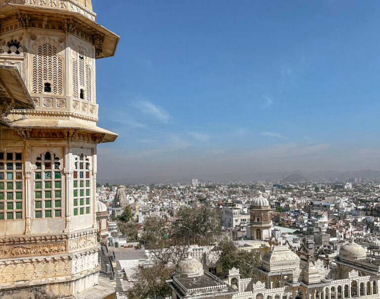 View of Udaipur from the City Palace